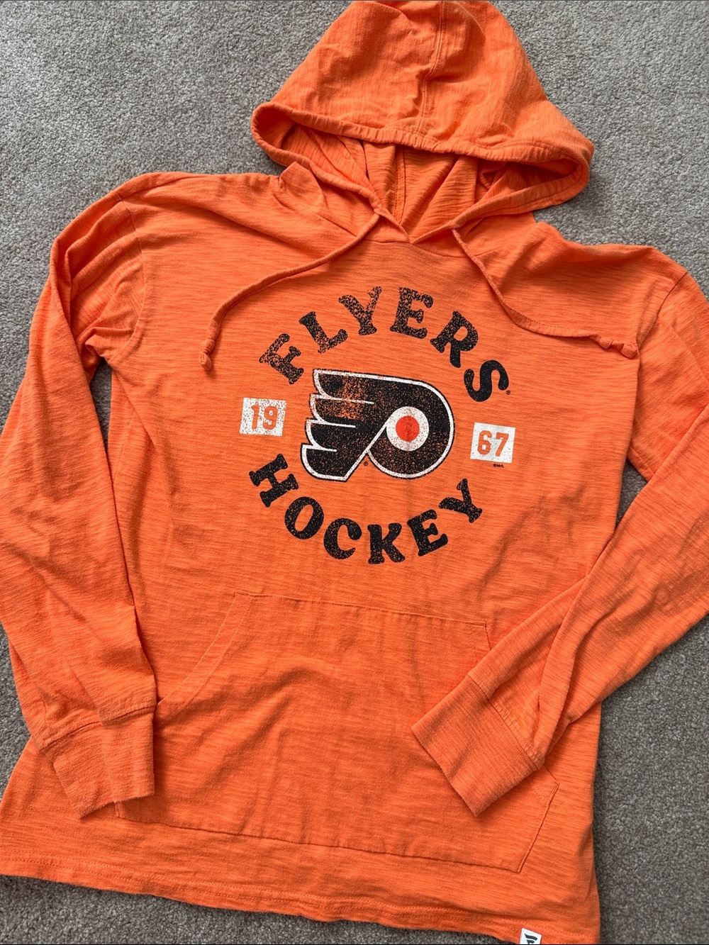 Orange Hockey Hoodie